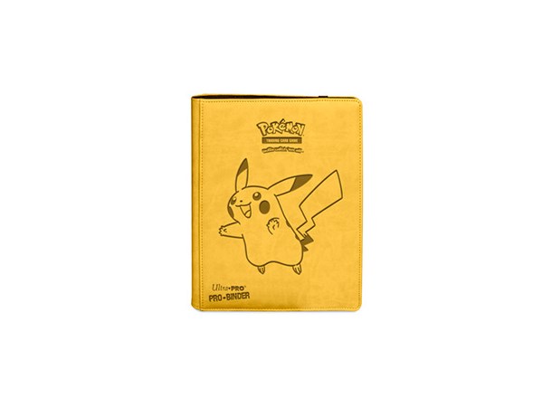 Pokemon Album Pikachu 9-Pocket i lær Ultra Pro 9-Pocket Premium PRO-Binder